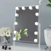 Mejor oferta ANGNYA Espejo Maquillaje con Luz Ajustable