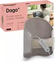 Mejor oferta DAGA Almohadilla Térmica Lumbar, Tecnología Intellisense, Doble Tejido, Multi-Temporizador, 4 Temperaturas, 61x38 cm