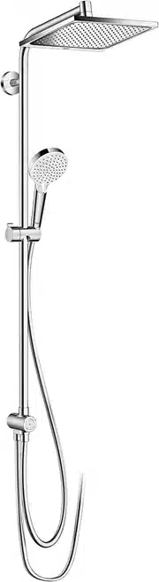 Mejor oferta hansgrohe Crometta E Sistema de ducha con termostato 240 1 tipo de chorro ahorro de agua 9 l/min Reno, cromo, 27289000