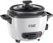 Mejor oferta Russell Hobbs Arrocera, Capacidad 0,4 litros,200 W,Olla Arrocera Pequeña, Función Mantener el Calor, Recipiente Antiadherente,Taza y Cuchara